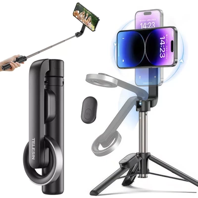 Kijek Statyw Selfie Magnetyczny 69 cm Pilot Bluetooth do Telefonu Smartfona