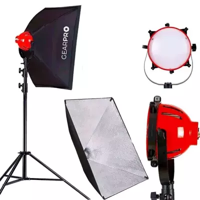 Softbox LED Zestaw Oświetlenie Ciągłe 600W