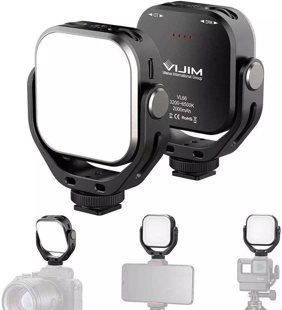 Lampa Led 360 Do Swiatlo Ciagle Telefonu Kamery Gopro Ulanzi Gearpro
