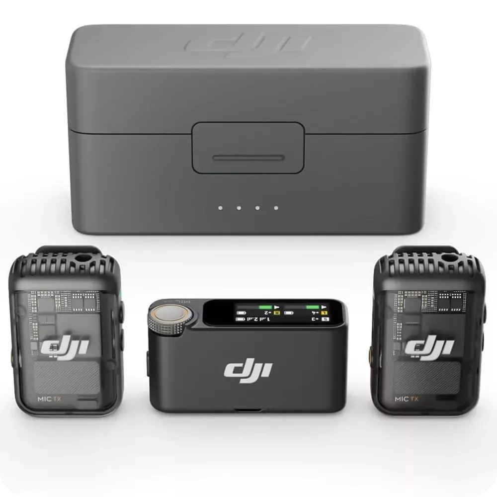 DJI Mic 2 zestaw - system mikrofonów bezprzewodowych, cena