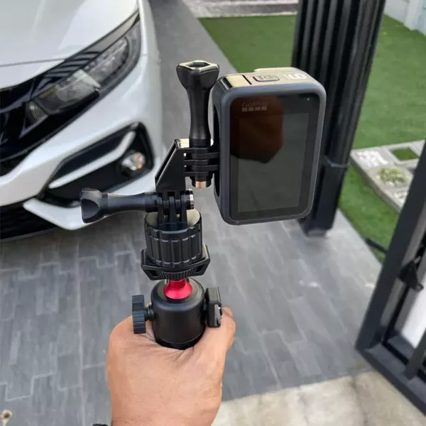 Adapter Kątowy 90° Uchwyt Śruba do Kamer Sportowych GoPro DJI Insta 360