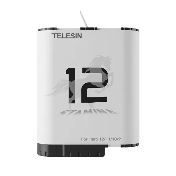 Akumulator Bateria 1720mAh Telesin Stamina do GoPro 12 11 10 9 