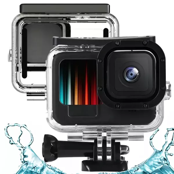 Dotykowa Obudowa Wodoszczelna Wodoodporna 50m do Gopro 13 12 11 10 9 Black