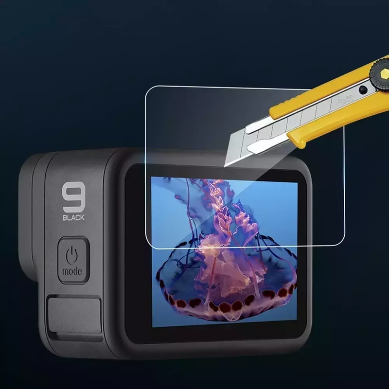 Folia Ochronna 6szt na Obiektyw / Ekran LCD do GoPro 11 10 9