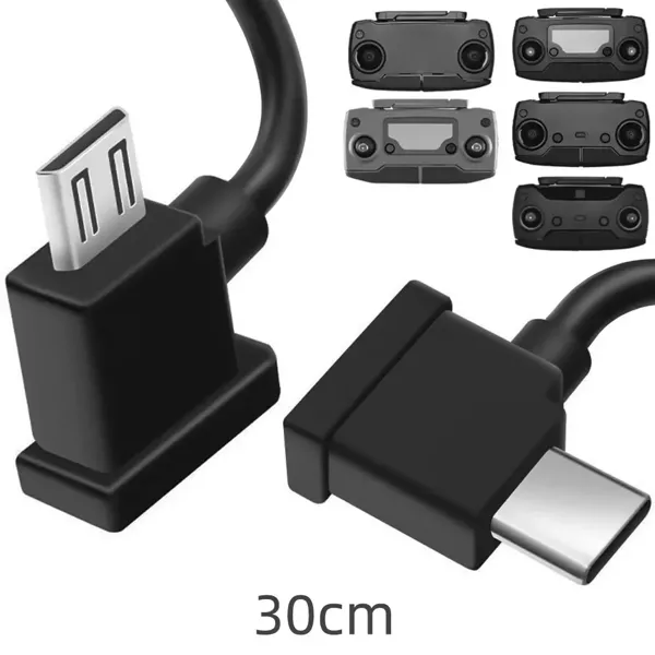 Kabel OTG DJI SPARK MAVIC MINI PRO AIR - Micro USB 30cm