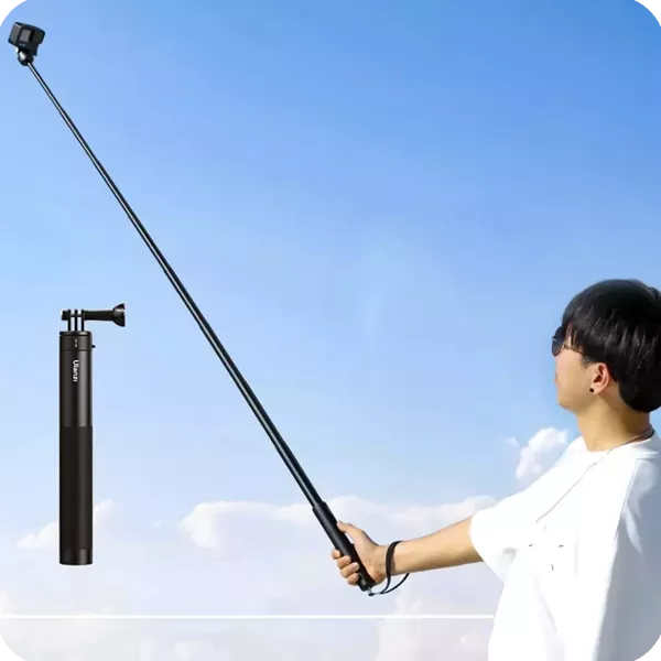 Kijek Selfie Statyw Monopod z Szybkozłączką Ulanzi Go-Quick II 1.5m do GoPro DJI 