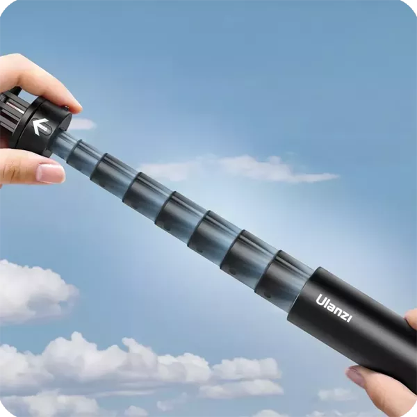 Kijek Selfie Statyw Monopod z Szybkozłączką Ulanzi Go-Quick II 1.5m do GoPro DJI 