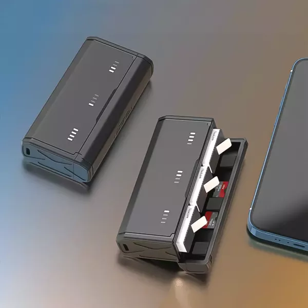 Ładowarka Fast + 2x Akumulator Bateria Telesin Stamina do GoPro 12 11 10 9