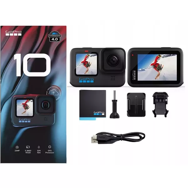 Outlet Kamera GoPro HERO 10 Black - Autoryzowany Sprzedawca