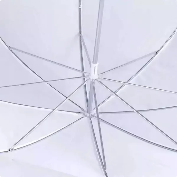 Parasolka Biała GearPro Parasolka Dyfuzyjna Biała Transparentna 83 cm