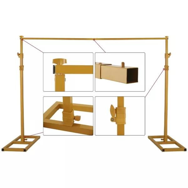 Profesjonalny Statyw Stelaż do Dekoracji Weselnych  i Tła Fotograficznego 3mx3m