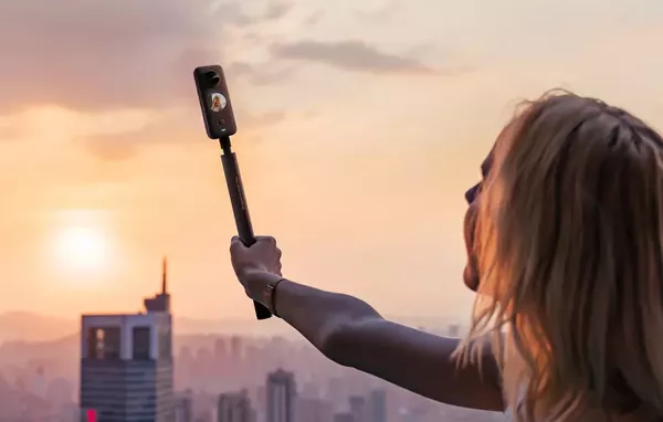 Selfie-stick Invisible Insta360 70cm (X3,ONE RS,ONE R,ONE X2,GO 2)