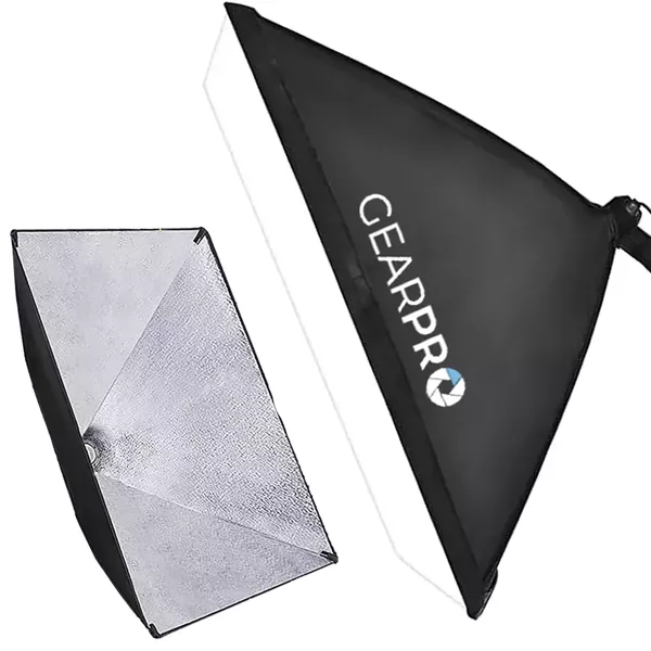 Softbox Lampa Studyjna 50x70cm Oświetlenie Ciągłe Oprawka E27 do Foto Video