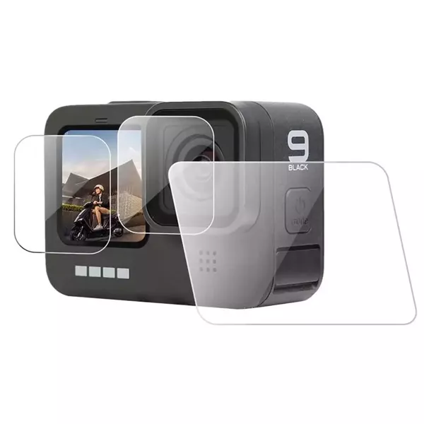 Szkło Hartowane na Obiektyw / Ekran LCD do GoPro Hero 11 10 9 Black