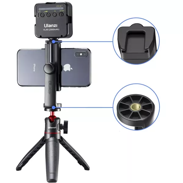 Uchwyt Adapter na Telefon do Statywu Selfie Sticka Ulanzi ST-17