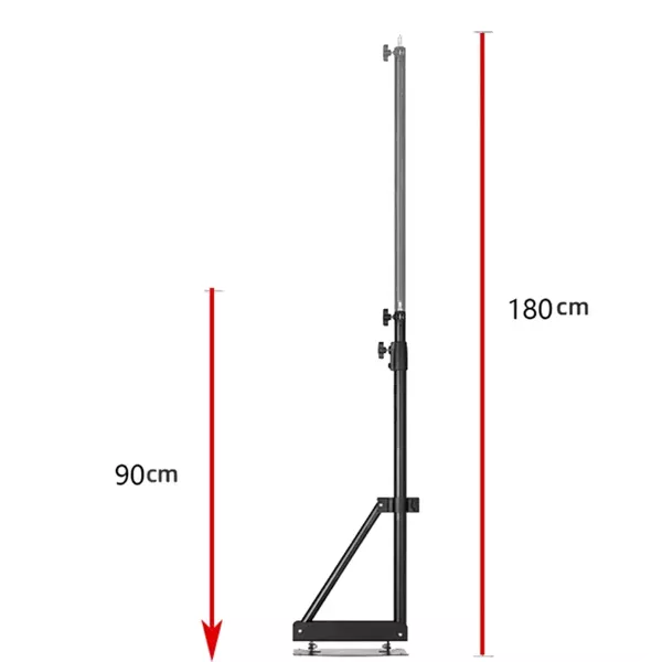 Uchwyt Ścienny Sufitowy Ramię  do Lampy Softboxu Lampy Pierścieniowej Kosmetycznej