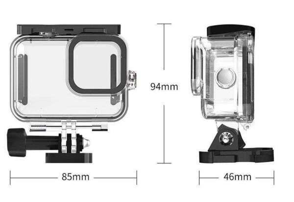 Zestaw Obudowa Wodoszczelna 50m + Filtry Czerwone do GoPro Hero 13 12 11 10 9 Black 