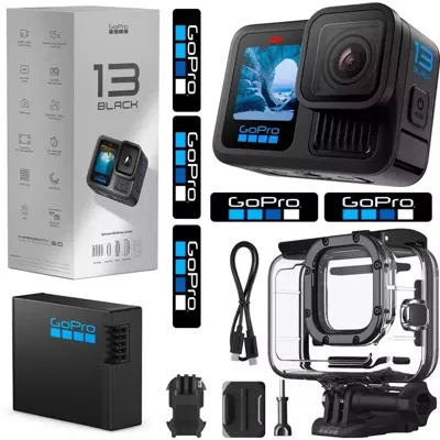 Kamera GoPro 13 HERO Black + Oryginalna Obudowa Wodoszczelna 13 12 11 10 9