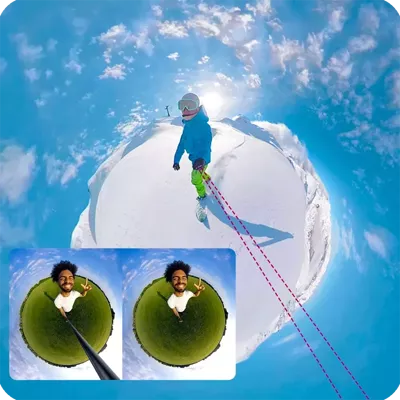 Kijek Selfie Monopod z Szybkozłączką Ulanzi Go-Quick II 1.5m do GoPro DJI 