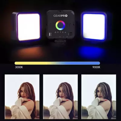 Lampa Diodowa LED RGB Foto Video GearPro W70