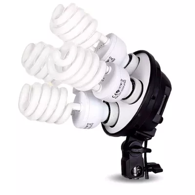 Lampa Softbox Zestaw Oświetlenie Ciągłe 4x 45W 50x70