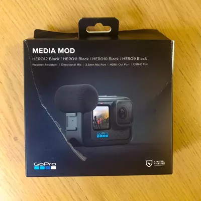 Outlet - GoPro Media Mod - Mikrofon HDMI Ramka do GoPro Hero 12 11 10 9 Black