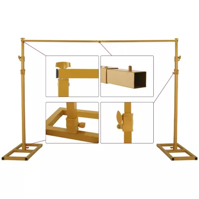 Profesjonalny Statyw Stelaż do Dekoracji Weselnych  i Tła Fotograficznego 3mx3m