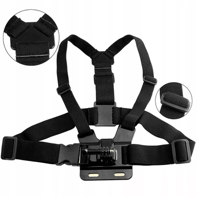 Uchwyt Szelki na Klatkę do GoPro 11 10 9 8 7 Mini, DJI Telefonu