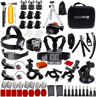 Kit de accesorii 120in1 pentru GoPro 11 10 9 9 8 7 6 HERO Black DJI